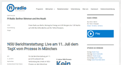 Desktop Screenshot of piradio.de
