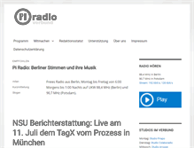 Tablet Screenshot of piradio.de